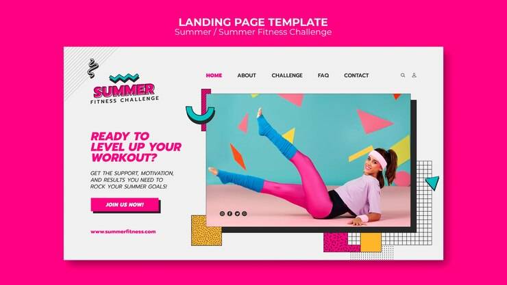 Яркие сайты портфолио